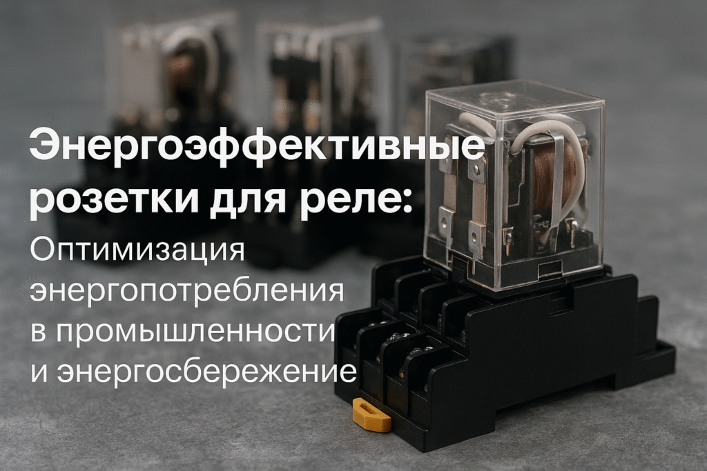 Энергоэффективные релейные розетки: оптимизация промышленного энергопотребления и энергосбережение